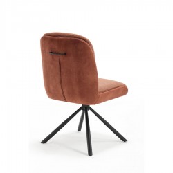 Talbot Swivel Dining Chair Rust